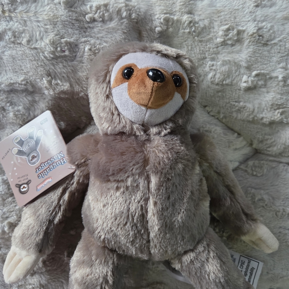Cuddly Sloth Plush  Massager - Picture 3 of 4